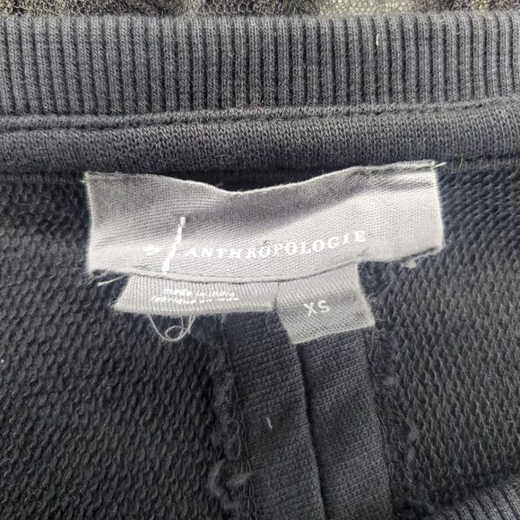 By Anthropologie Tulle Sweatshirt Size XS - Picture 12 of 13